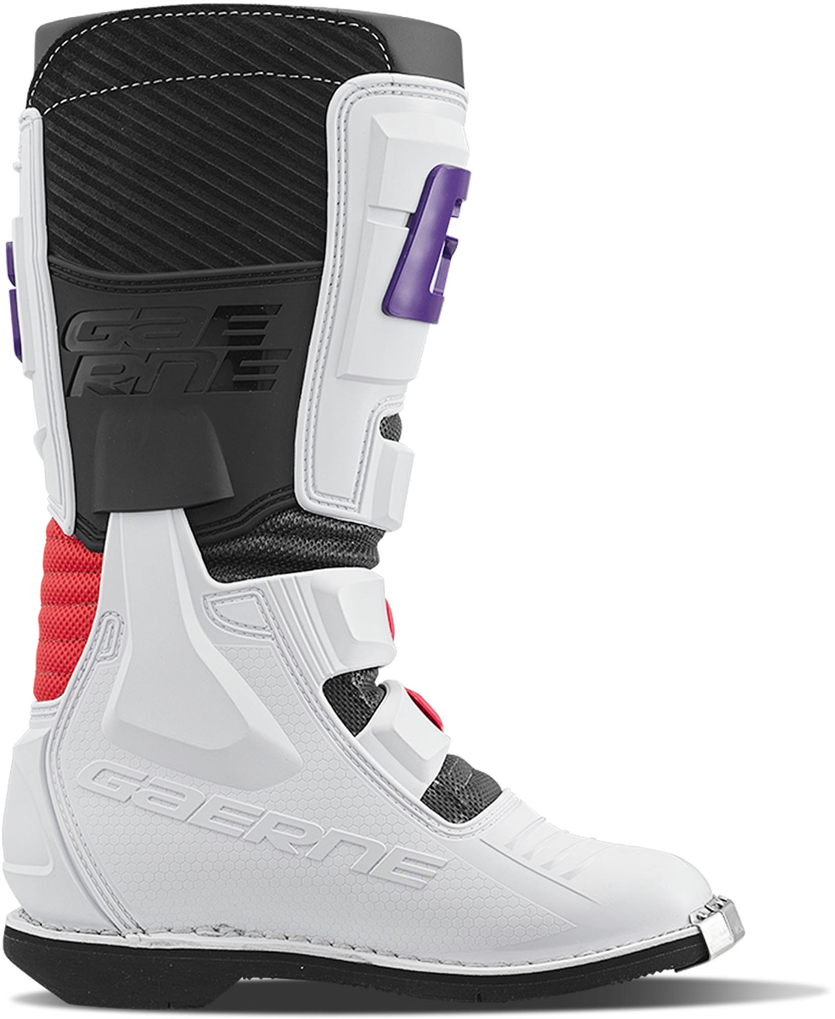Gaerne GX-J Botas de motocross infantis branco/vermelho 33 Figura 3
