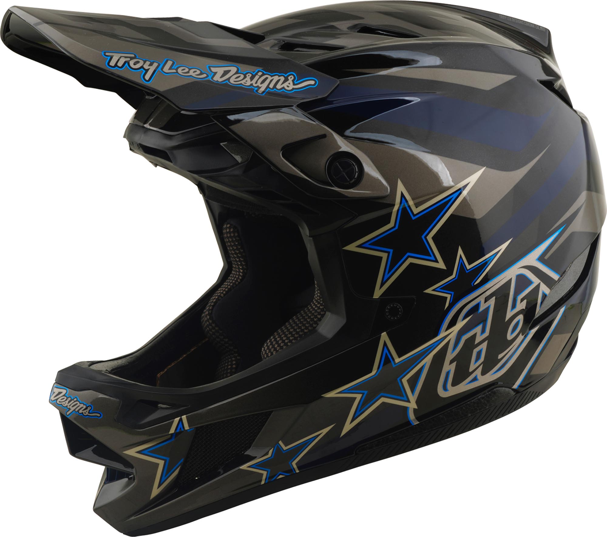 Troy Lee Designs D4 Composite MIPS Burst Downhill Helmet L (58/59) Figure 1