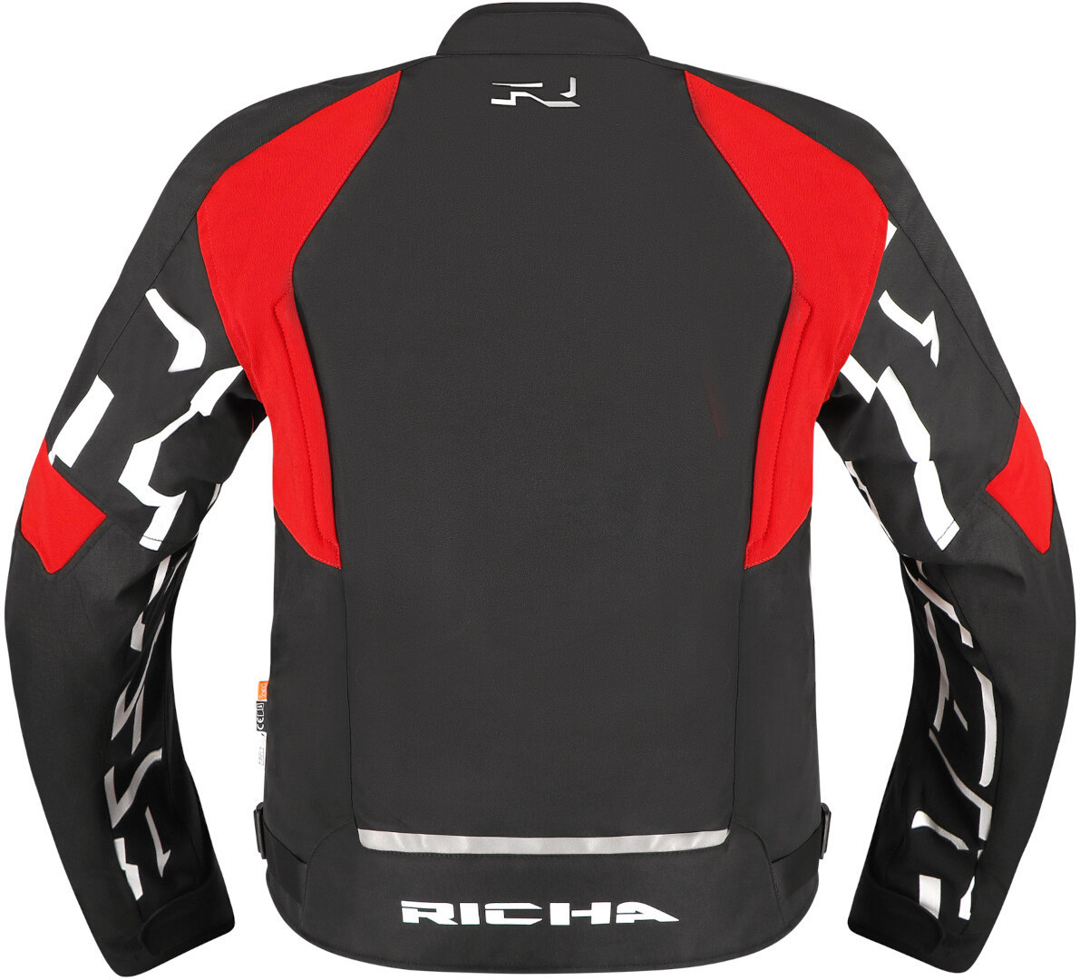 Richa Stradale Tex WP waterproof Motorcycle Textile Jacket black/red/white XL Figure 3