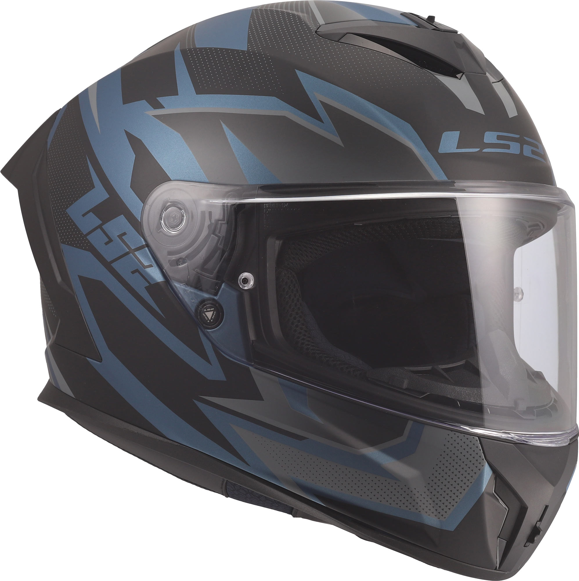 LS2 FF820 Rapid III Xtrem Helm schwarz/blau L (59/60) Abbildung 4