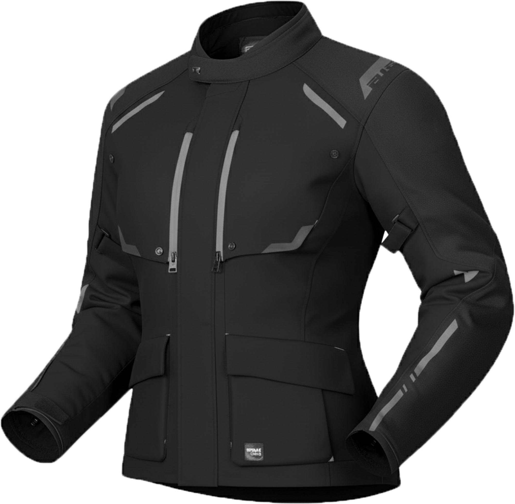 Richa Taurus waterproof Ladies Motorcycle Textile Jacket black S Figure 1