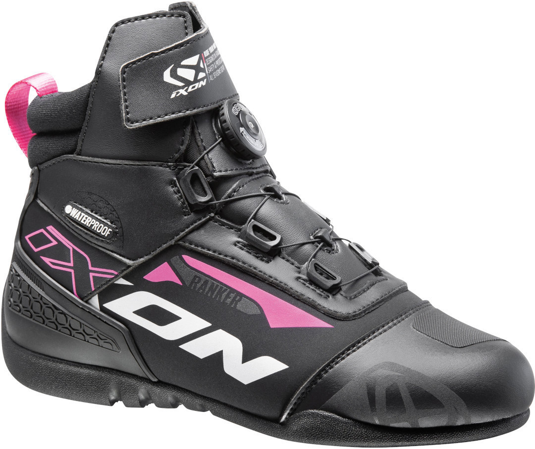 Ixon Ranker WP Pantofi de motocicletă pentru femei Negru/Alb/Fucsia 39 Figura 3