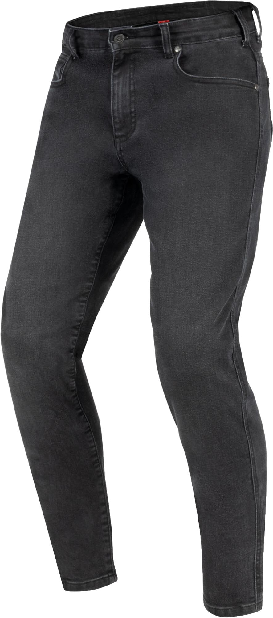Rebelhorn Nomad Tapered Fit Motorcykeljeans Svart, urtvättad 30/34 Figur 1