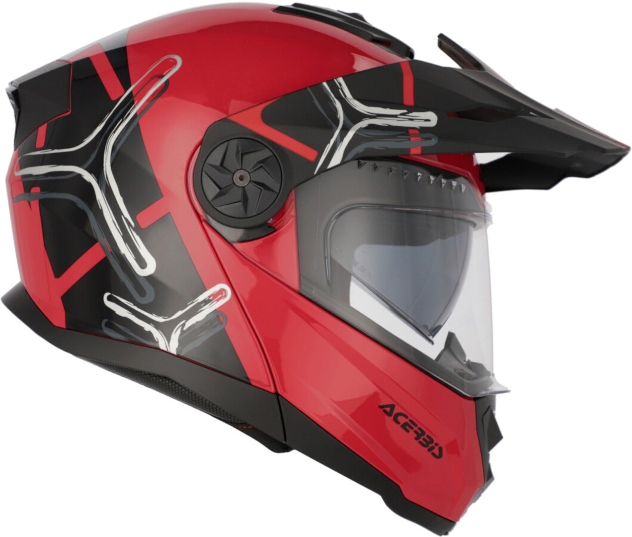 Acerbis Rider Graphic Klapphelm rot/schwarz M (57/58) Abbildung 13