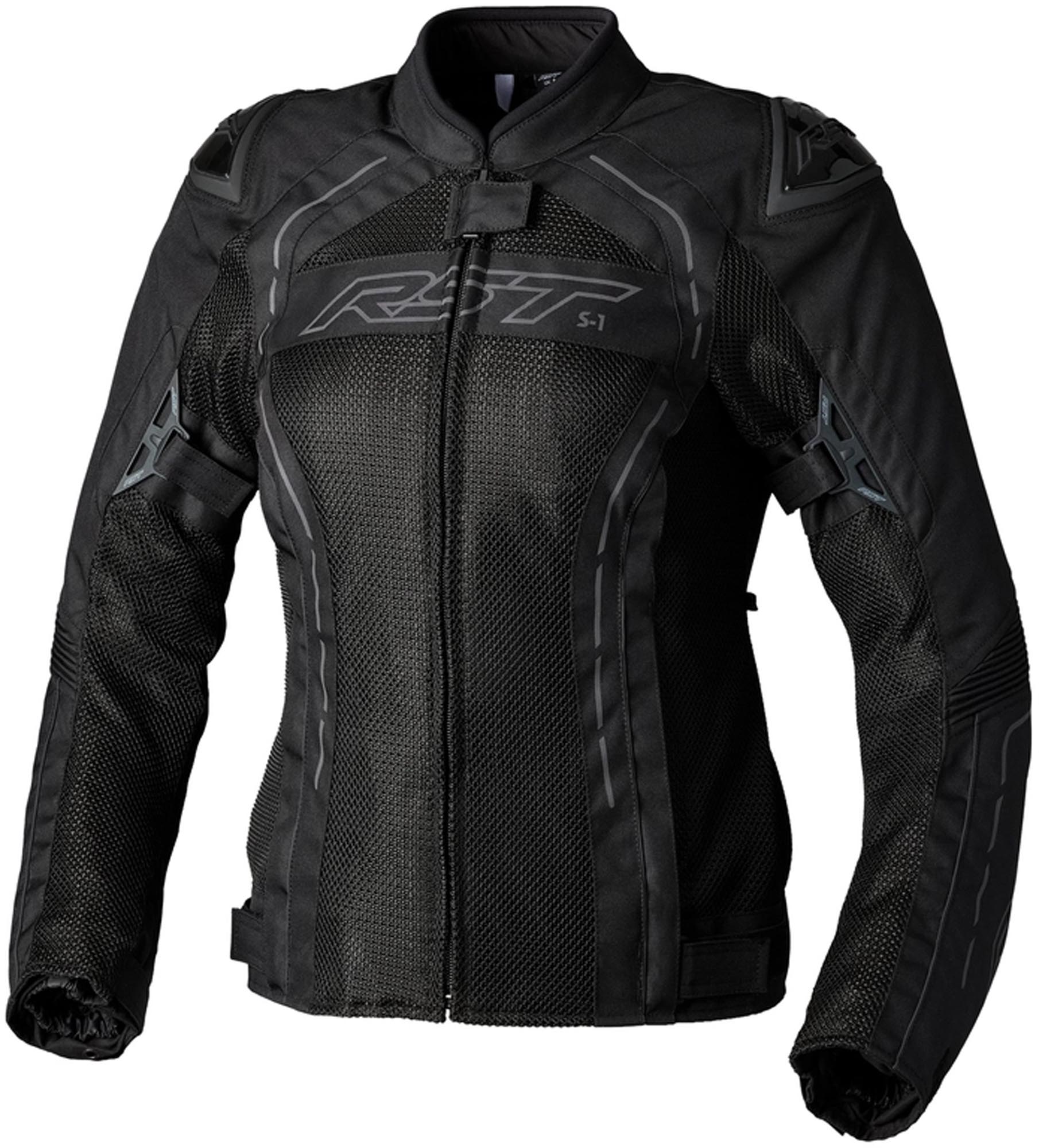 RST S-1 Mesh Dámská motocyklová textilní bunda černá M Obrázek 1