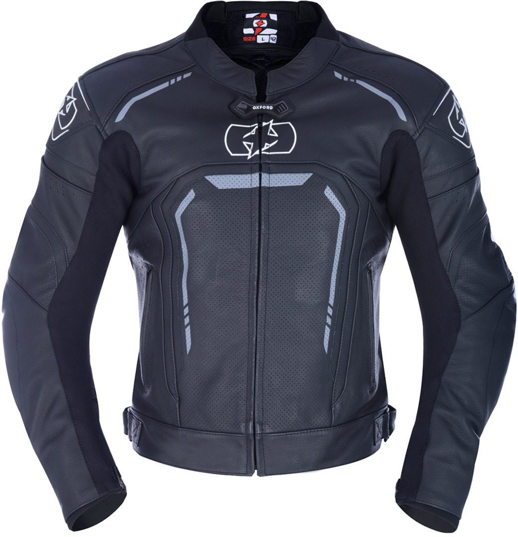 Oxford Strada Motorrad Lederjacke Hauptartikel Abbildung 1