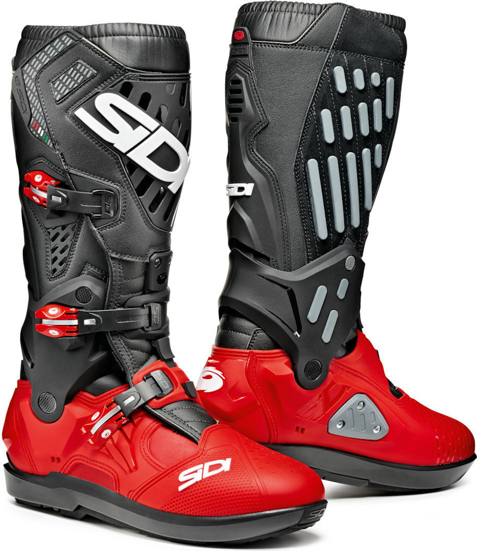 Sidi Atojo SRS Motocross Boots red/black 45 Figure 1