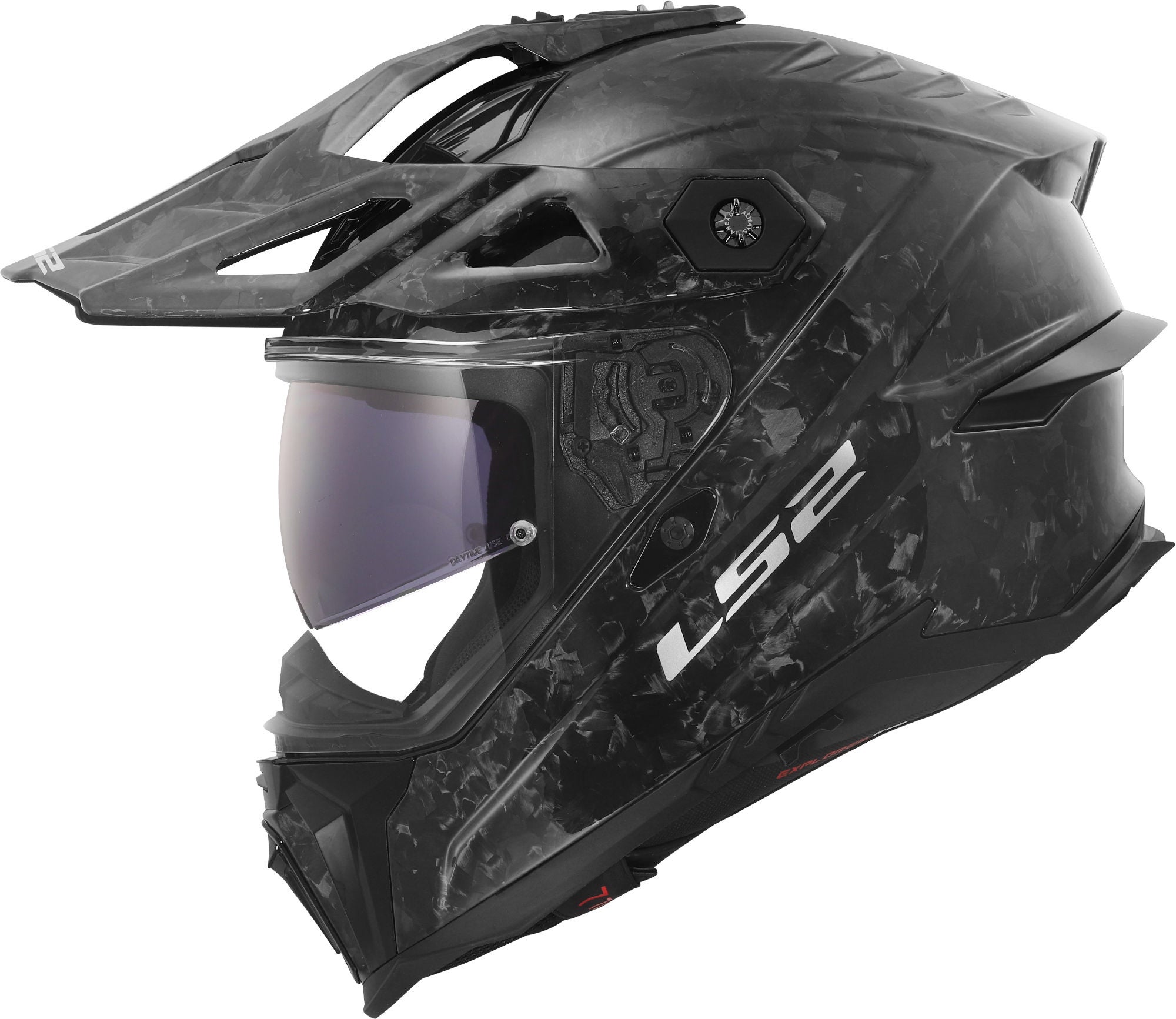 LS2 MX707 Explorer Evo Forged Carbon Cască Enduro M (57/58) Figura 1