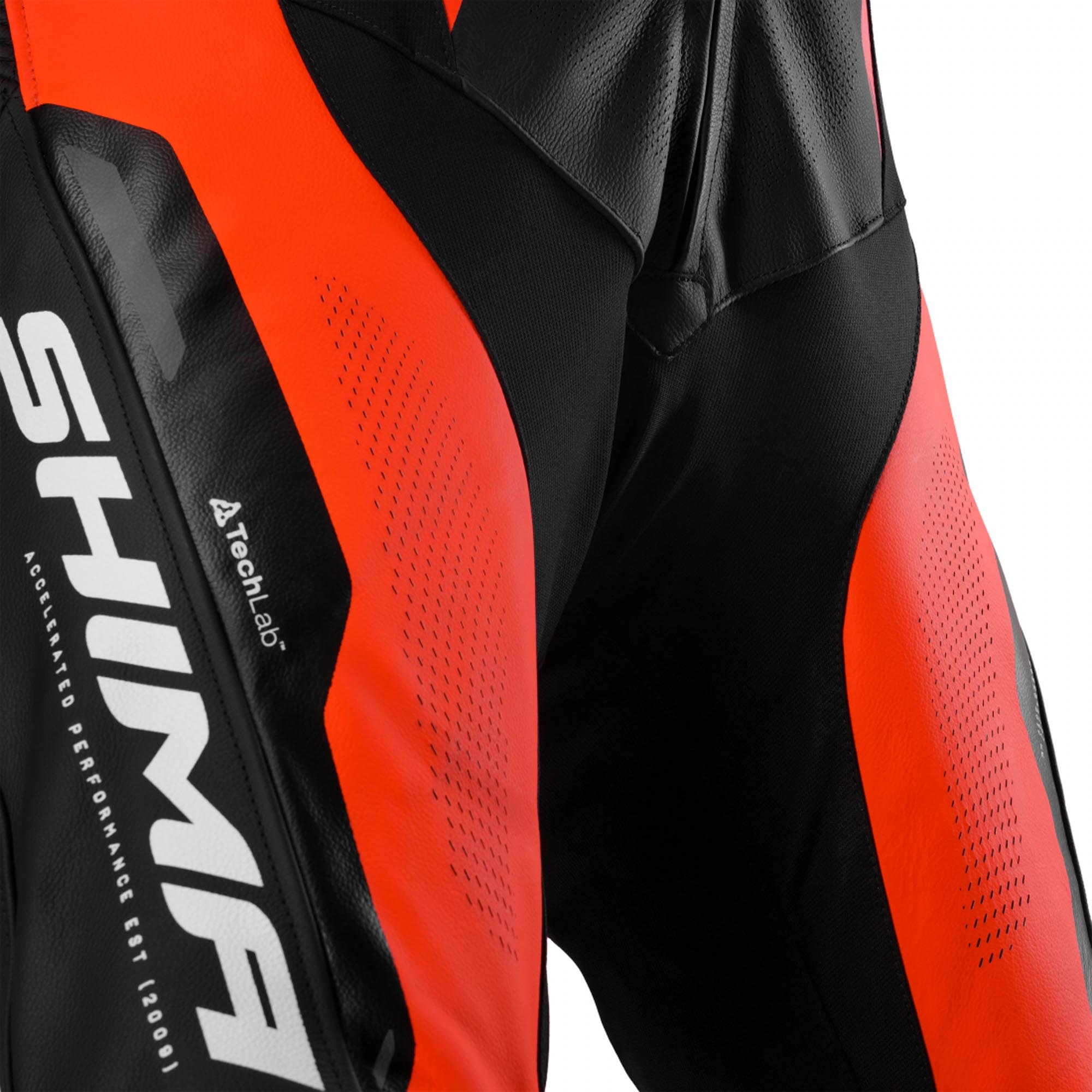SHIMA Mission RS One Piece Motorcycle Leather Suit black/red 46 Figure 14