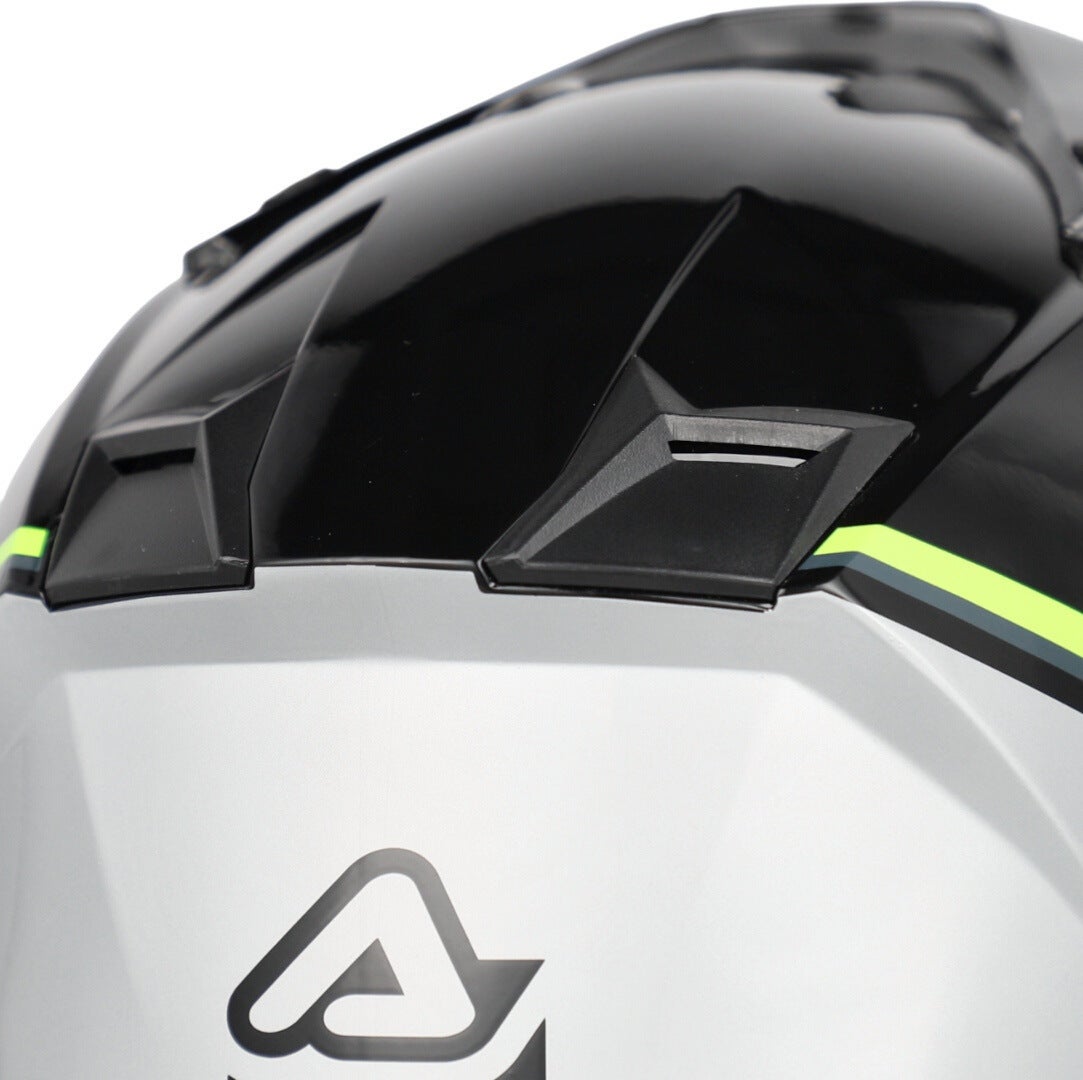 Acerbis Assault Graphic Шлем эндуро чёрный матовый/жёлтый М (57/58) Рисунок 8