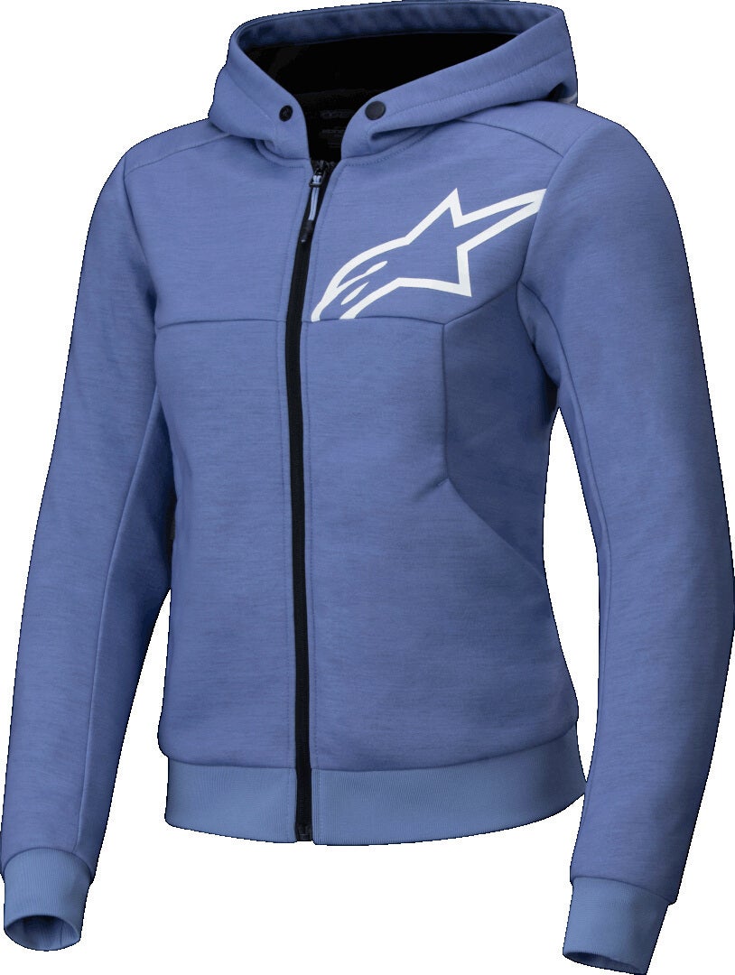 Alpinestars Stella Chrome V2 Sport Ladies Motorcycle Zip Hoodie-image-772684106