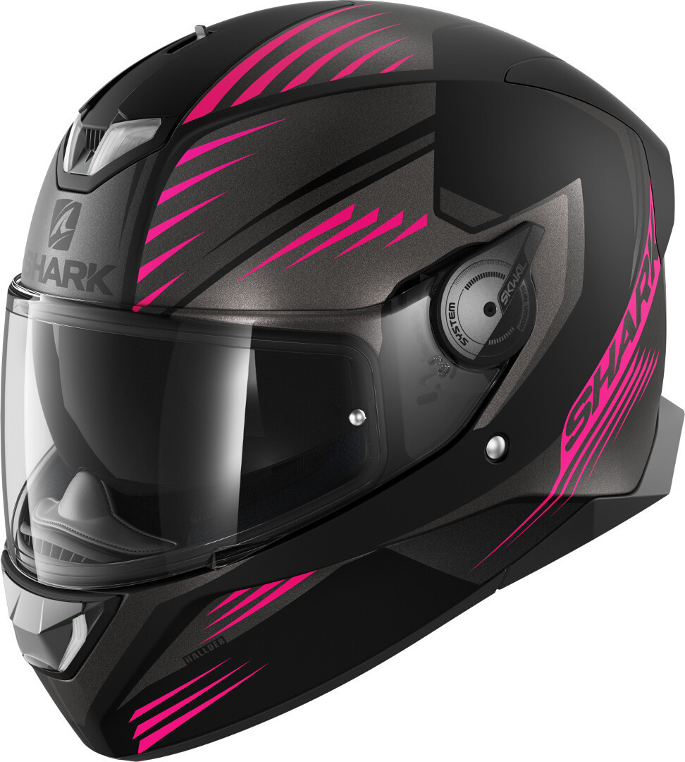 Svart matt/rosa