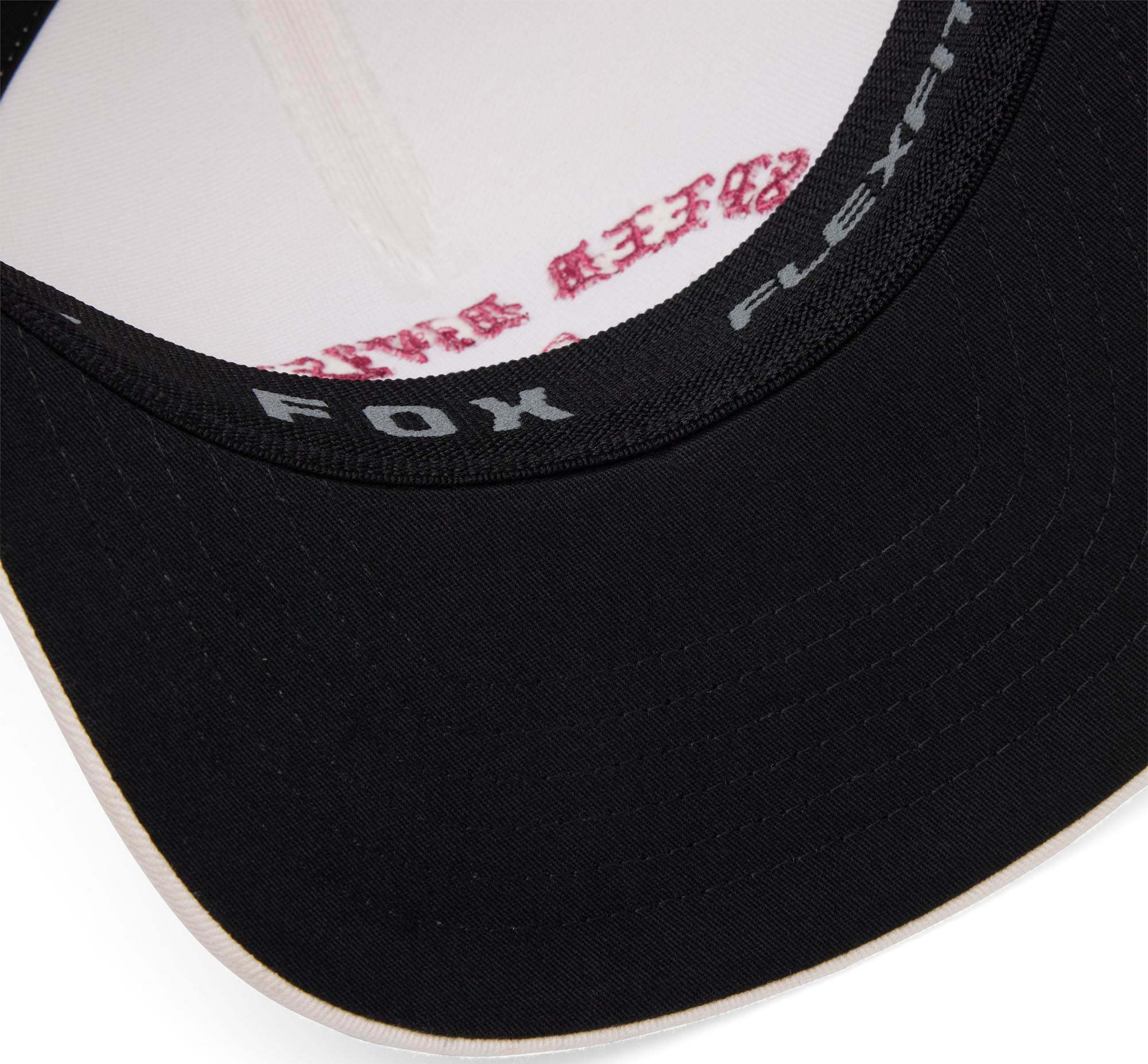 FOX Icon Flexfit-keps vit/rosa L/XL Figur 5