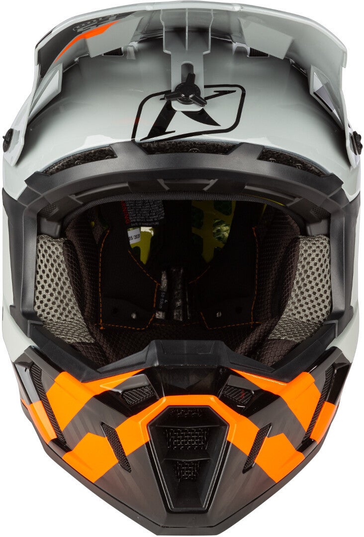 Klim F5 Koroyd Ascent Carbon Casco motocross blu/arancione XXL (62/63) Figura 6