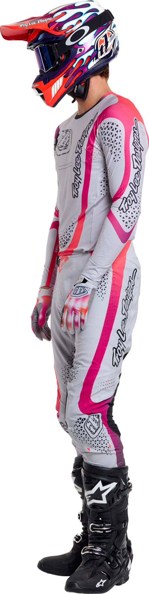 Troy Lee Designs SE Ultra Aura Motocross Jersey titan S Abbildung 18