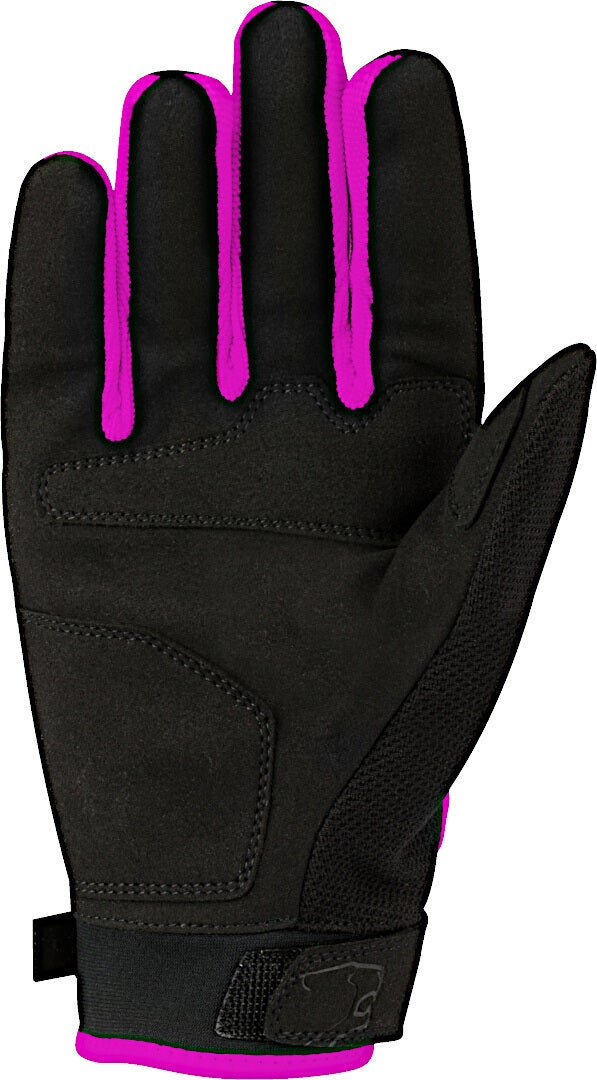 Bering York Dame motorcykel handsker sort/pink 8 (XL) Figur 2