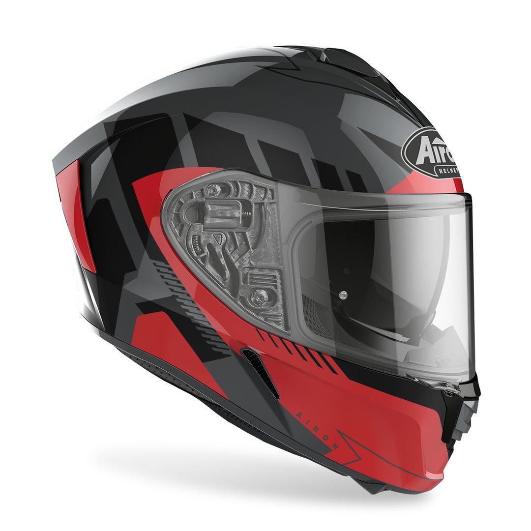 Airoh Spark Rise Casque Noir/Gris/Rouge L (59/60) Figure 2