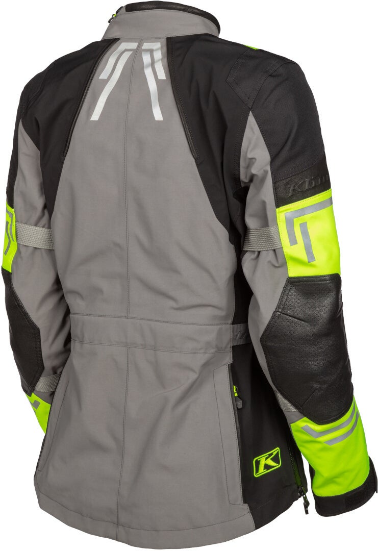 Klim Altitude 2023 Motorcycle Textile Jacket grey/black/yellow L Figure 6