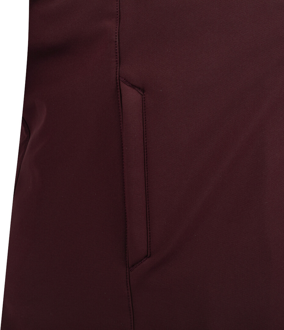 Bering Davis Queen Size impermeabile Giacca tessile moto da donna Rosso Borgogna W-48 Figura 4