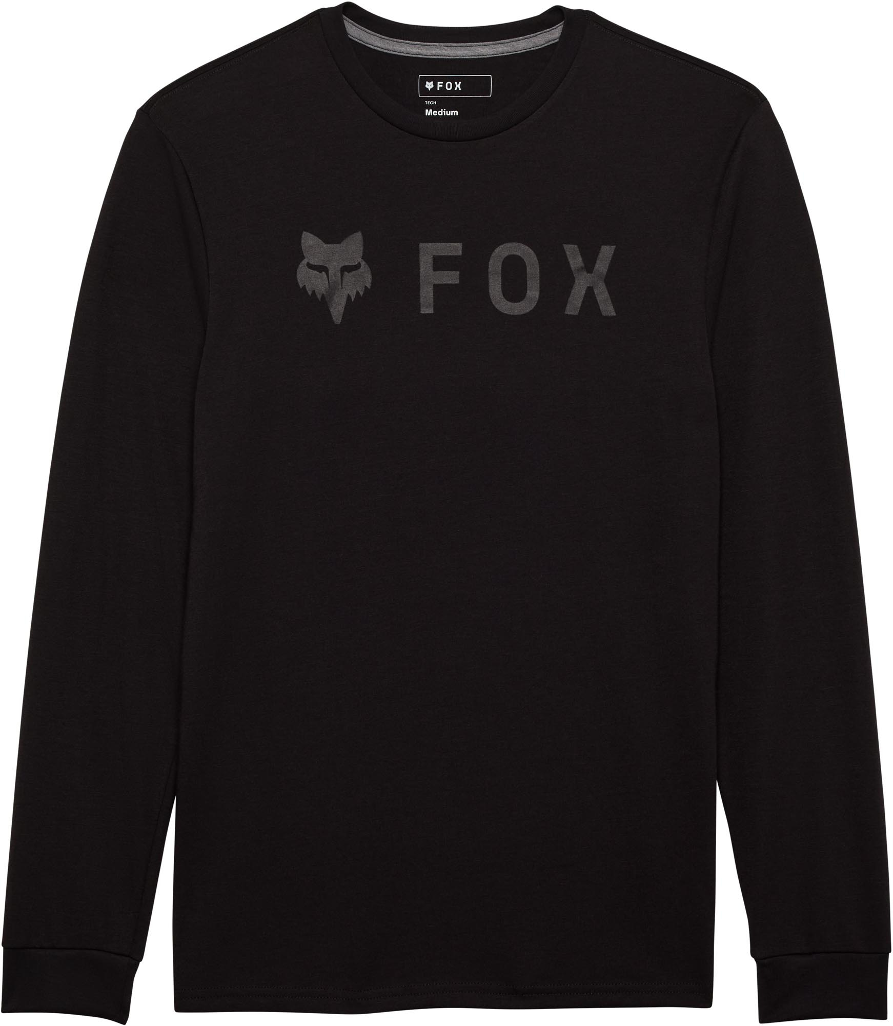 FOX Absolute Logo Pullover negru S Figura 1