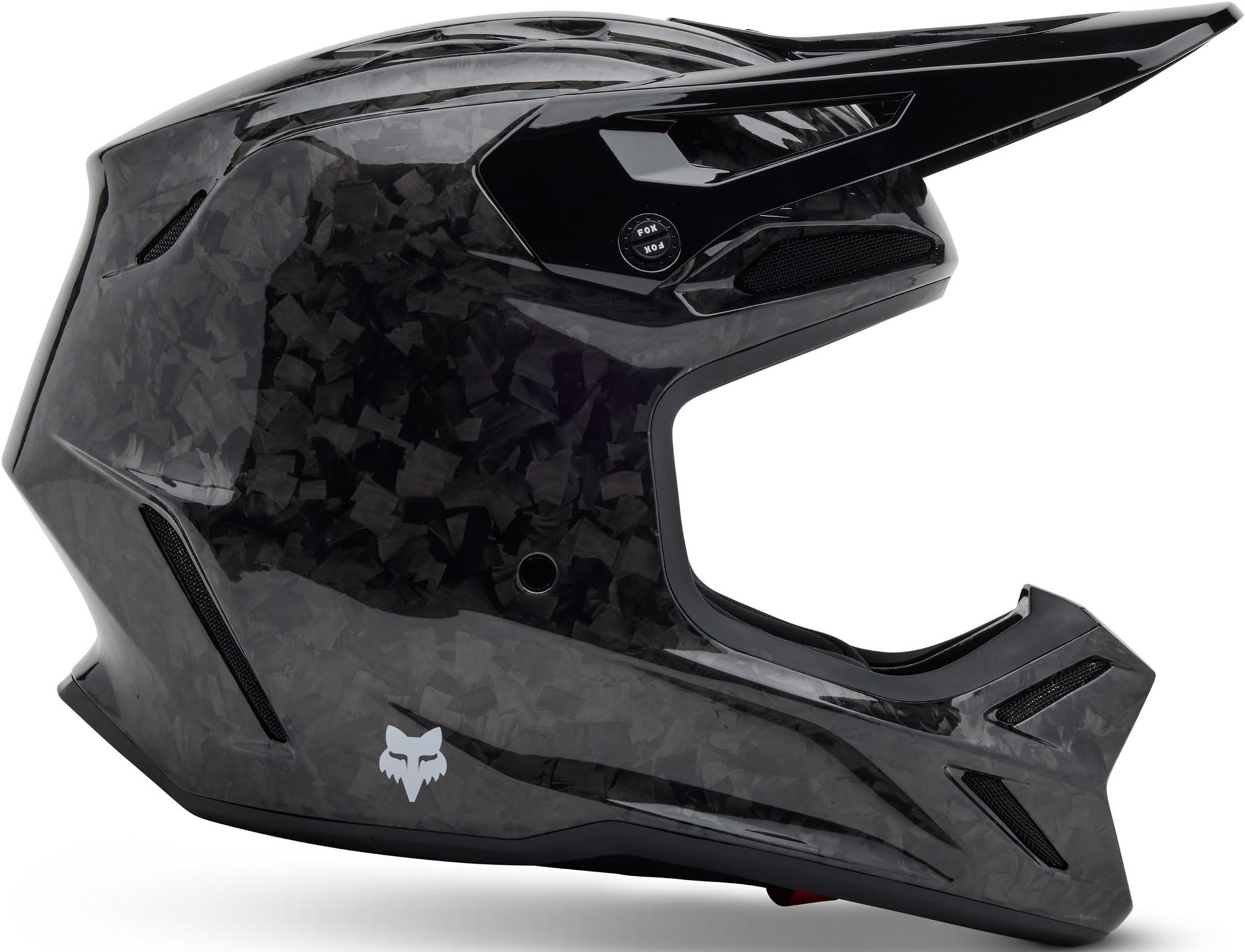 FOX V3 RS Carbon Solid MIPS Casco da motocross nero XL (61/62) Figura 2