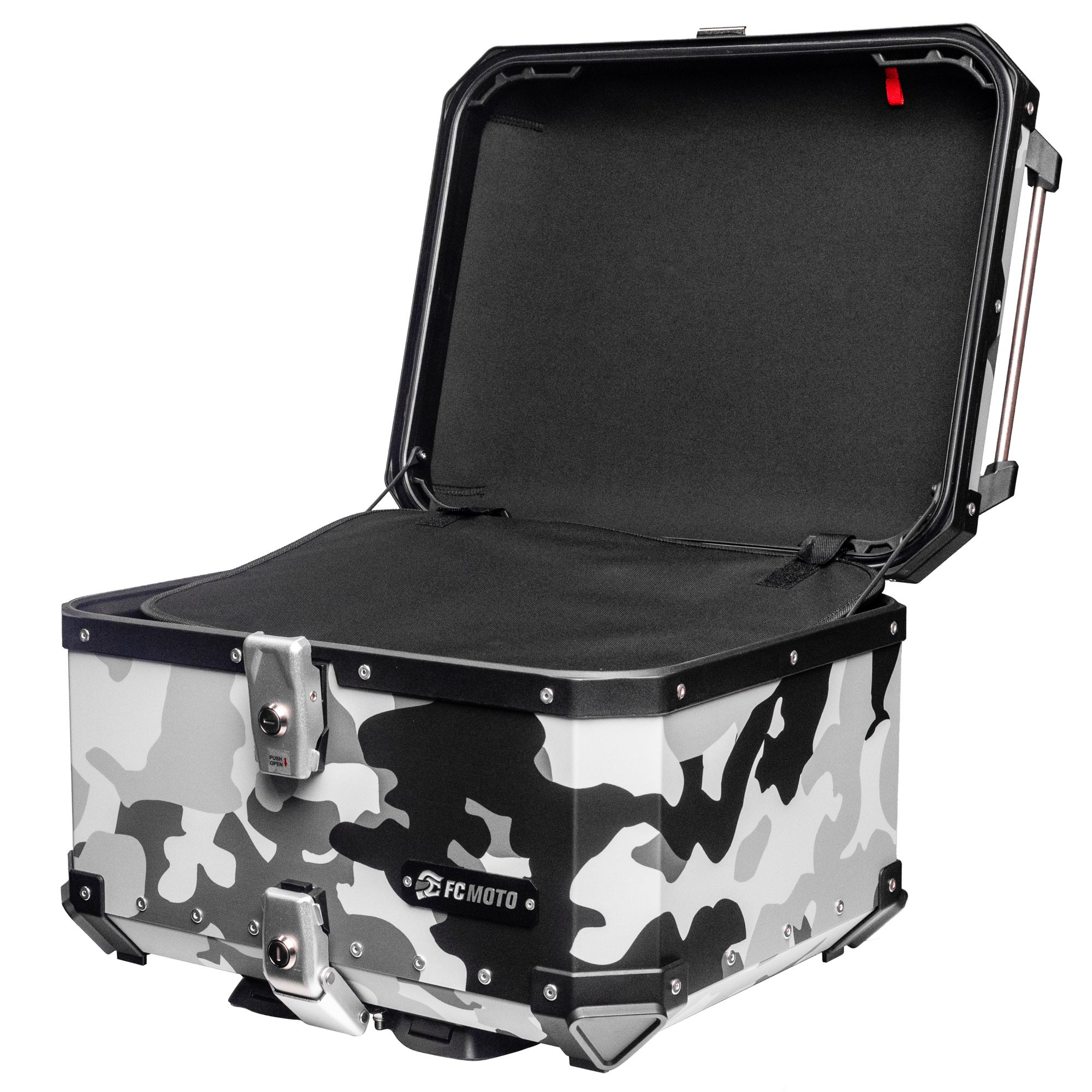 FC-Moto Terreno EVO Camo 55 L Alu Topcase Camoflage blanc Figure 7