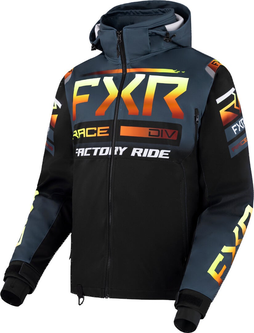 FXR RRX Waterproof Motocross Jacket black/grey/white M Figure 1
