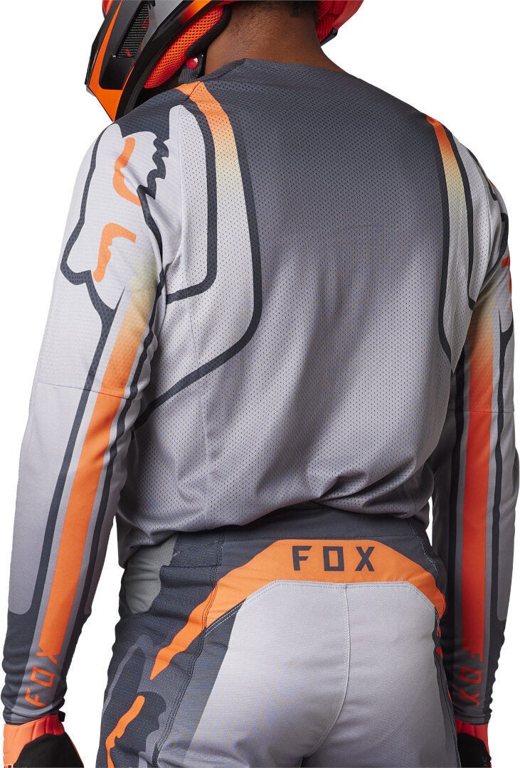 FOX 360 Vizen Motocross Jersey grau/orange M Abbildung 3