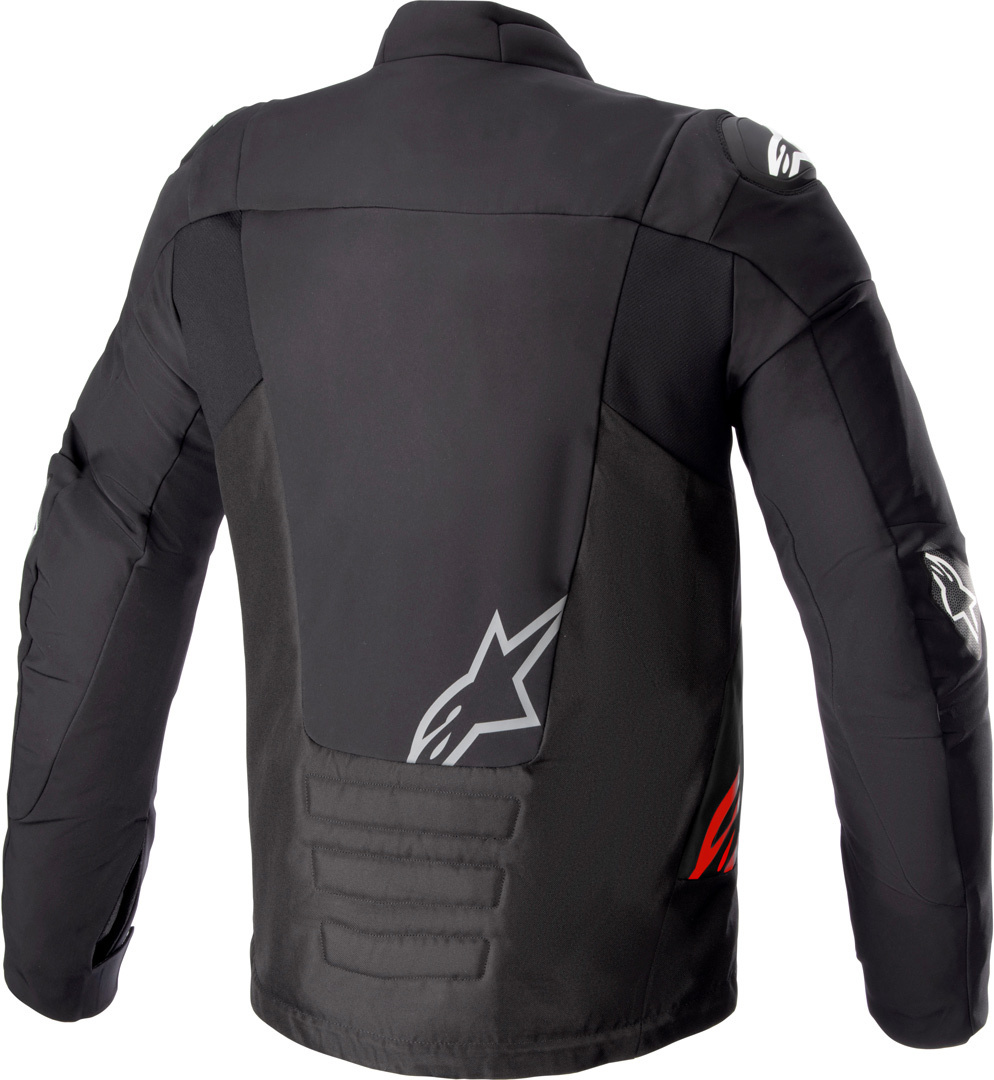 Alpinestars SMX waterproof Motorcycle Textile Jacket black/grey/red 4XL Figure 2