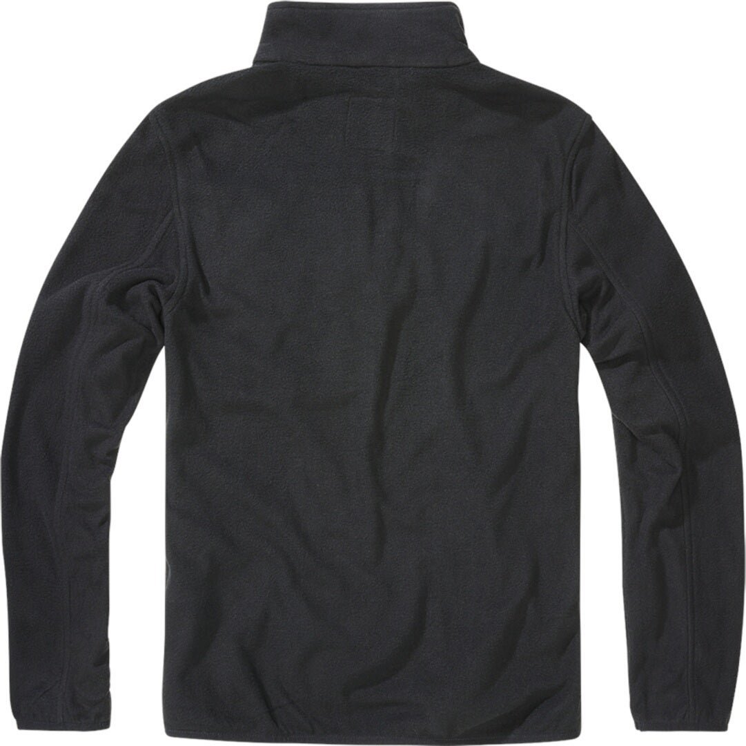 Brandit Fleece Pull demi-zip noir 7XL Figure 5