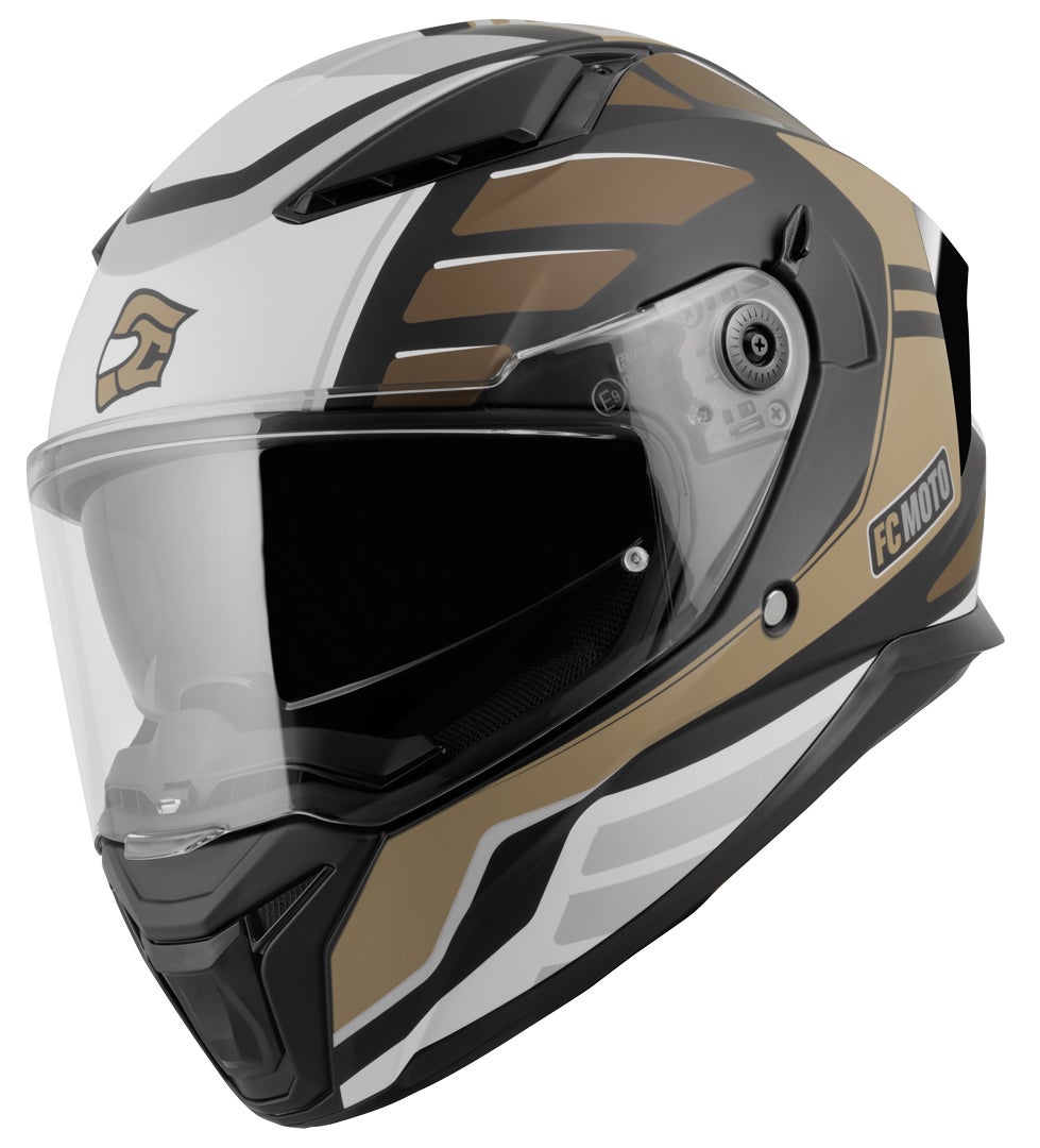 FC-Moto FF130SV Cavion Helmet black matt/brown XL Figure 2