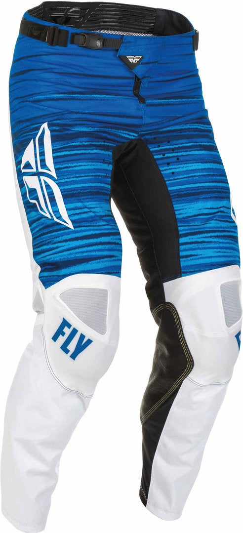 Fly Racing Kinetic Wave Motocross Bukser hvit/blå 36 Figur 1