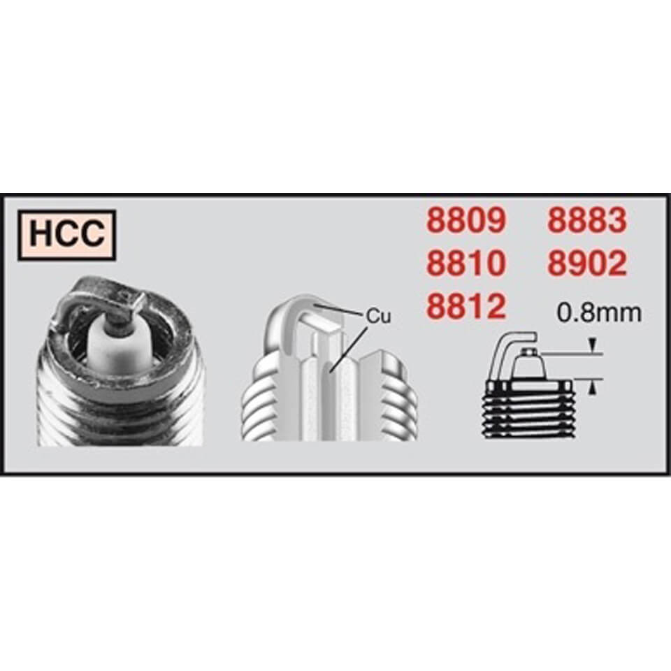 CHAMPION Zündkerze POWERSPORT 8809/CCH88091 Figura 3