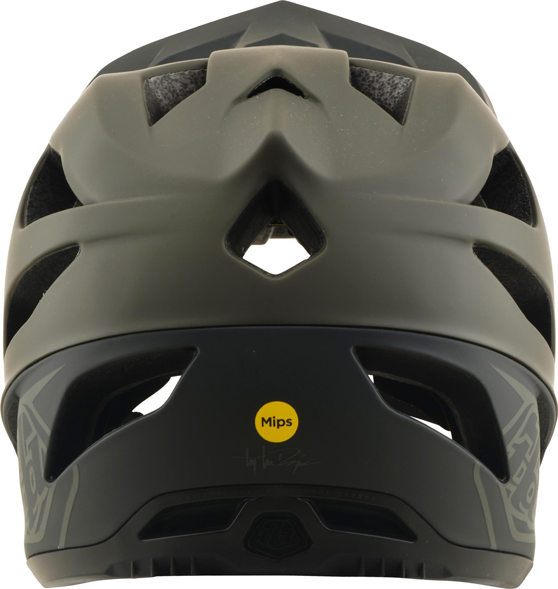 Troy Lee Designs Stage MIPS Drone Nedförsrå antracit/grön M-L (57/59) Figur 5