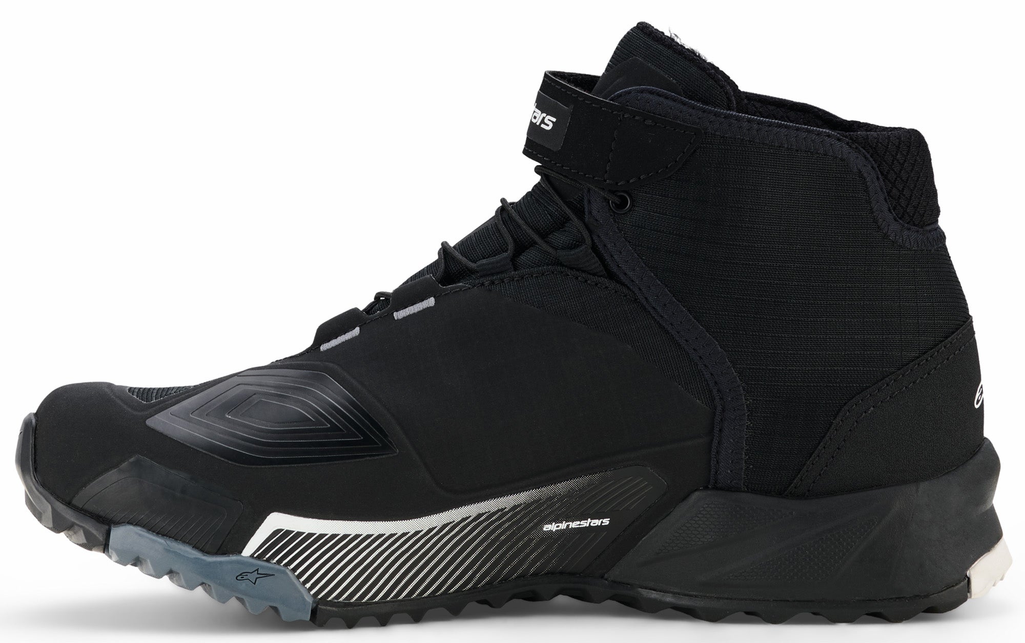Alpinestars Stella CR-X Drystar Damer motorcykel sko sort/hvid/grå 10,5 (43) Figur 3