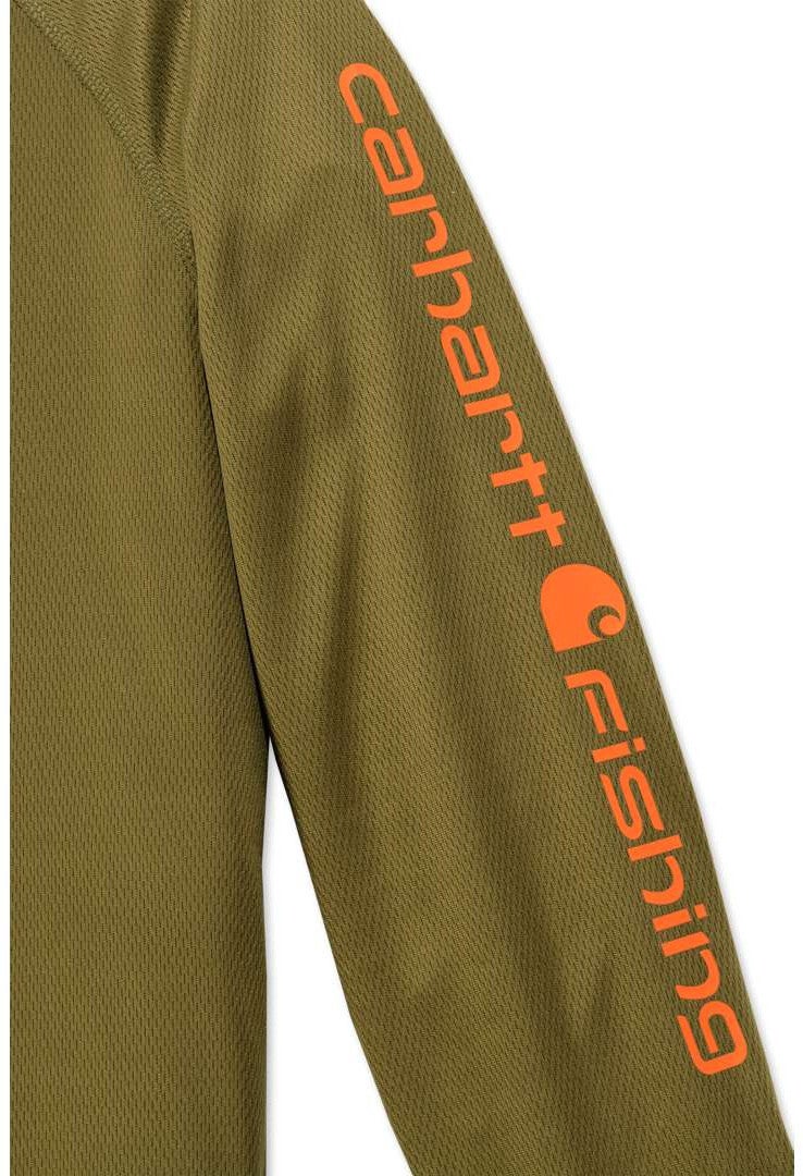Carhartt Force Pêche à capuche graphique Vert militaire XXL Figure 2