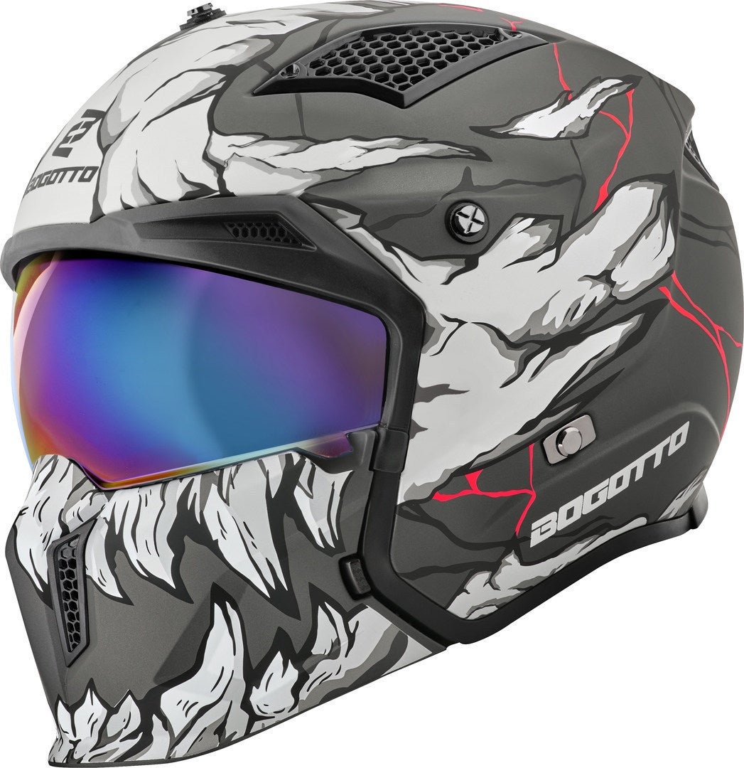 Bogotto Radic Skulash 22.06 Capacete Artigo principal Figura 1