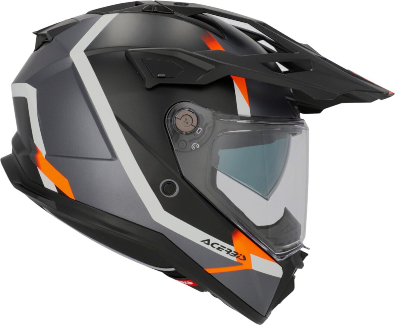 Acerbis Attack Graphic Enduro hjelm sort mat/orange XXL (63/64) Figur 2