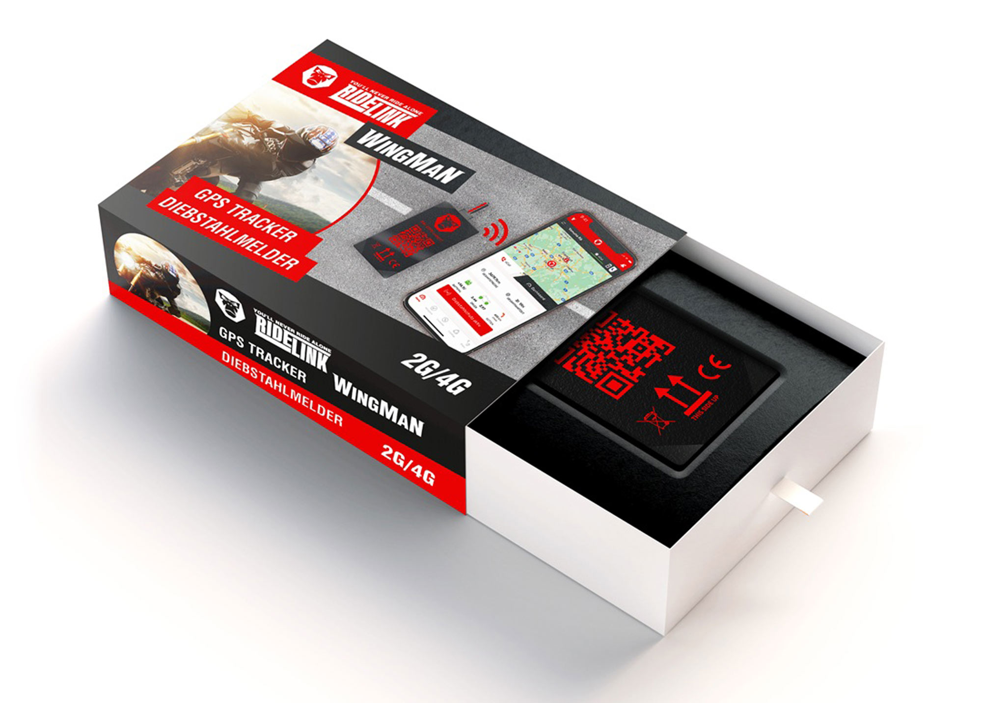 RideLink WingMan 4G, IP54 Modul de urmărire Figura 1