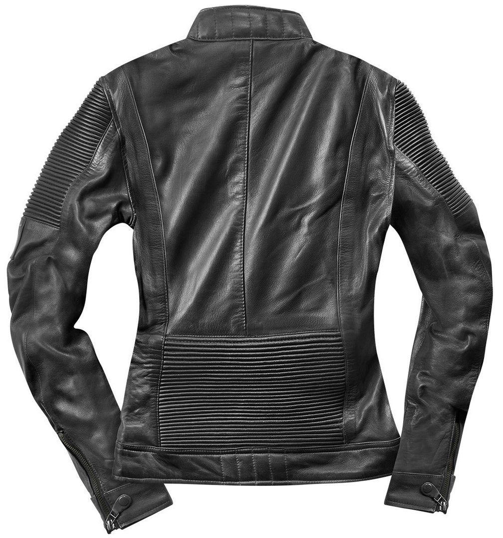 Black-Cafe London Amol Jachetă de piele pentru motociclete pentru doamne negru S Figura 3