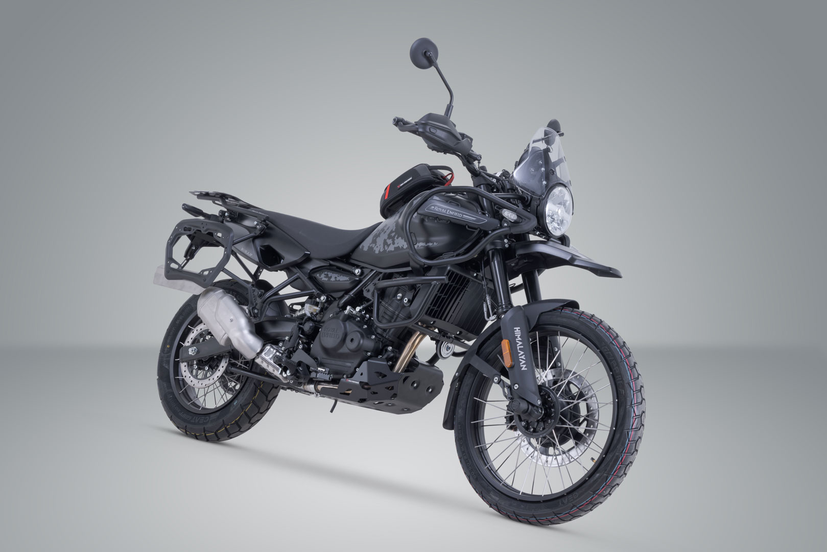 Portavion lateral SW-Motech PRO - Negru. Royal Enfield Himalayan 450 Rally (25-). Figura 2
