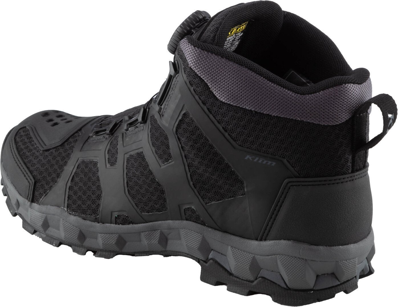 Klim Ridgeline 2025 Botas de couro / malha para motocicletas preto 11 (45) Figura 11