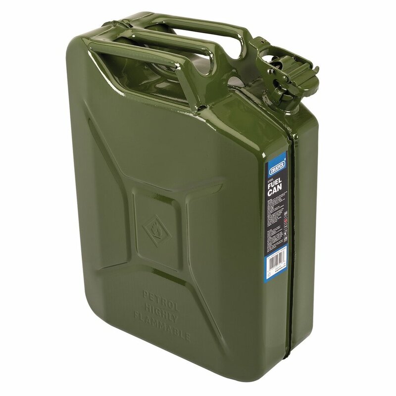 Drapător Bidon de combustibil din oțel - Green 20L Figura 1