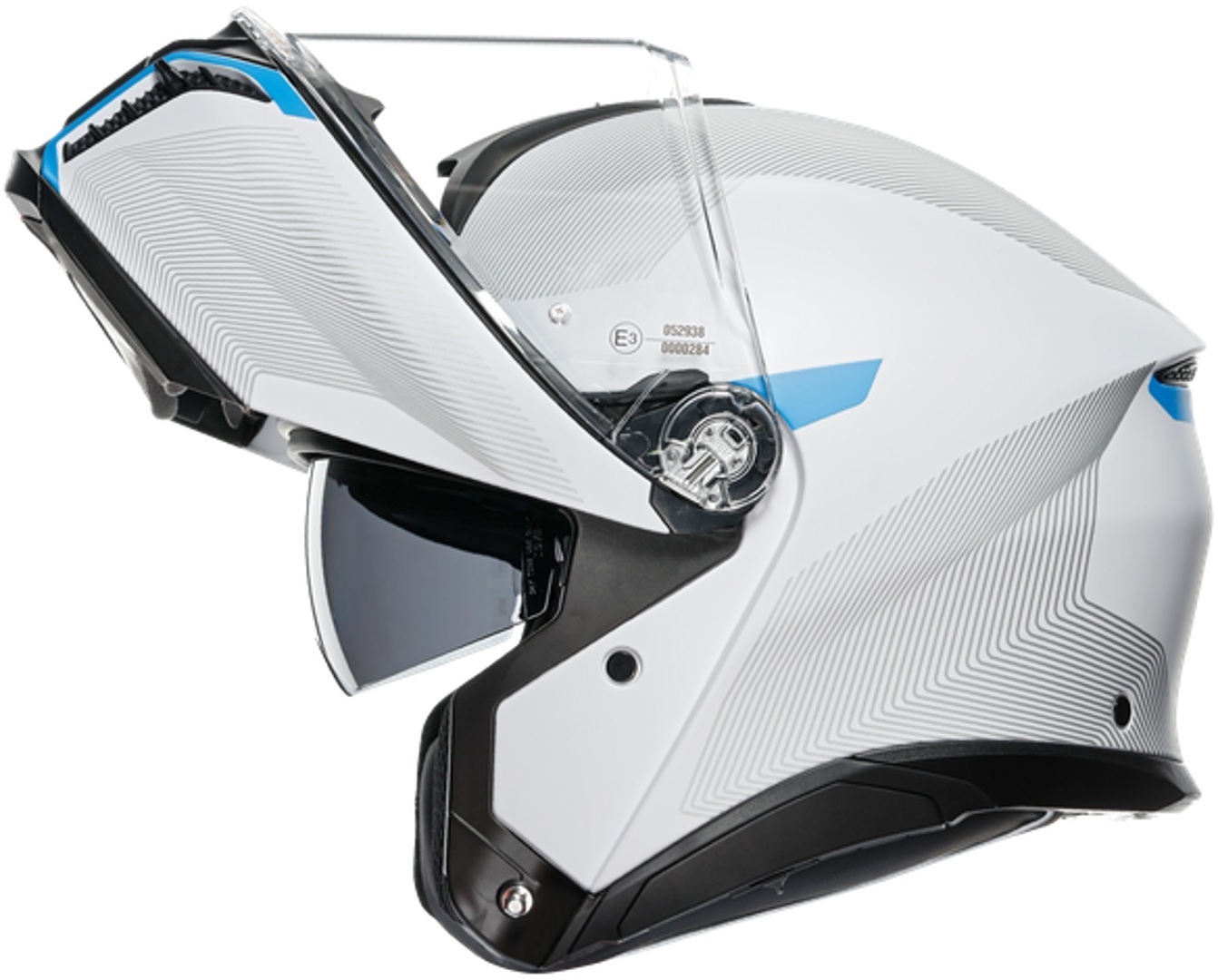 AGV Tourmodular Frequency Helm hellgrau S (55/56) Abbildung 2