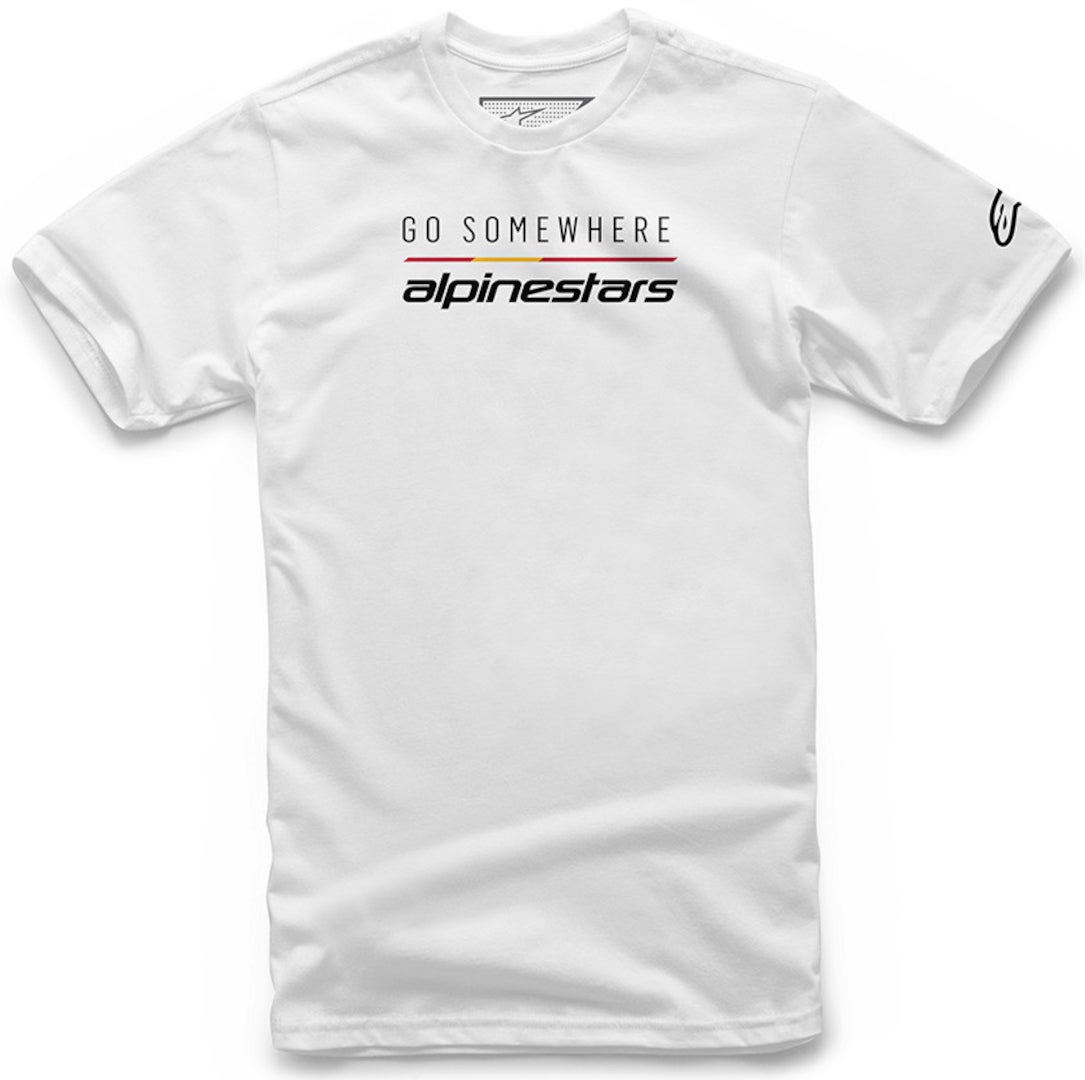 Alpinestars Go Somewhere T シャツ 白い L 図1