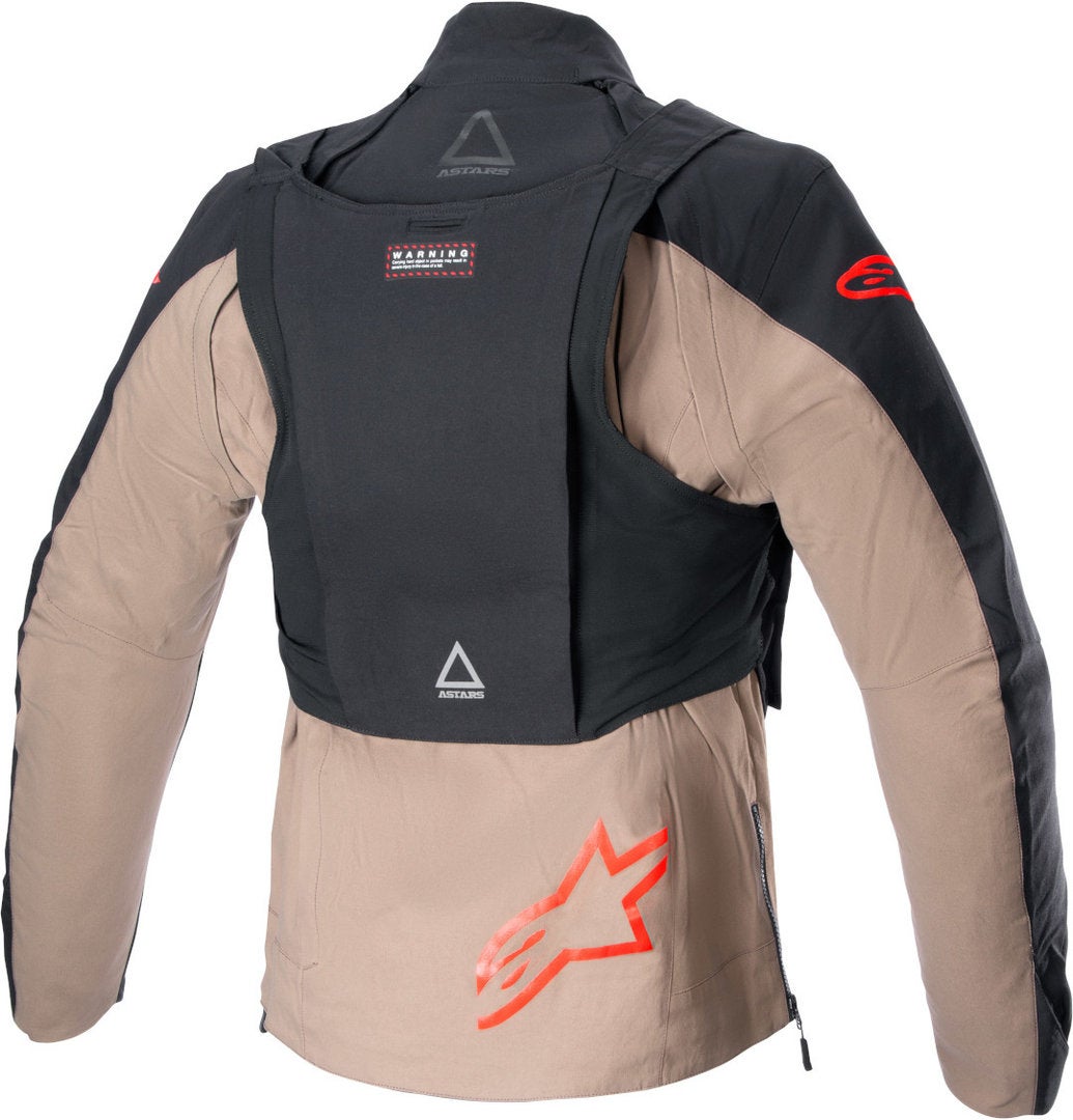 Alpinestars Techdura Motorcross jas Zwart/Bruin XXL Figuur 4