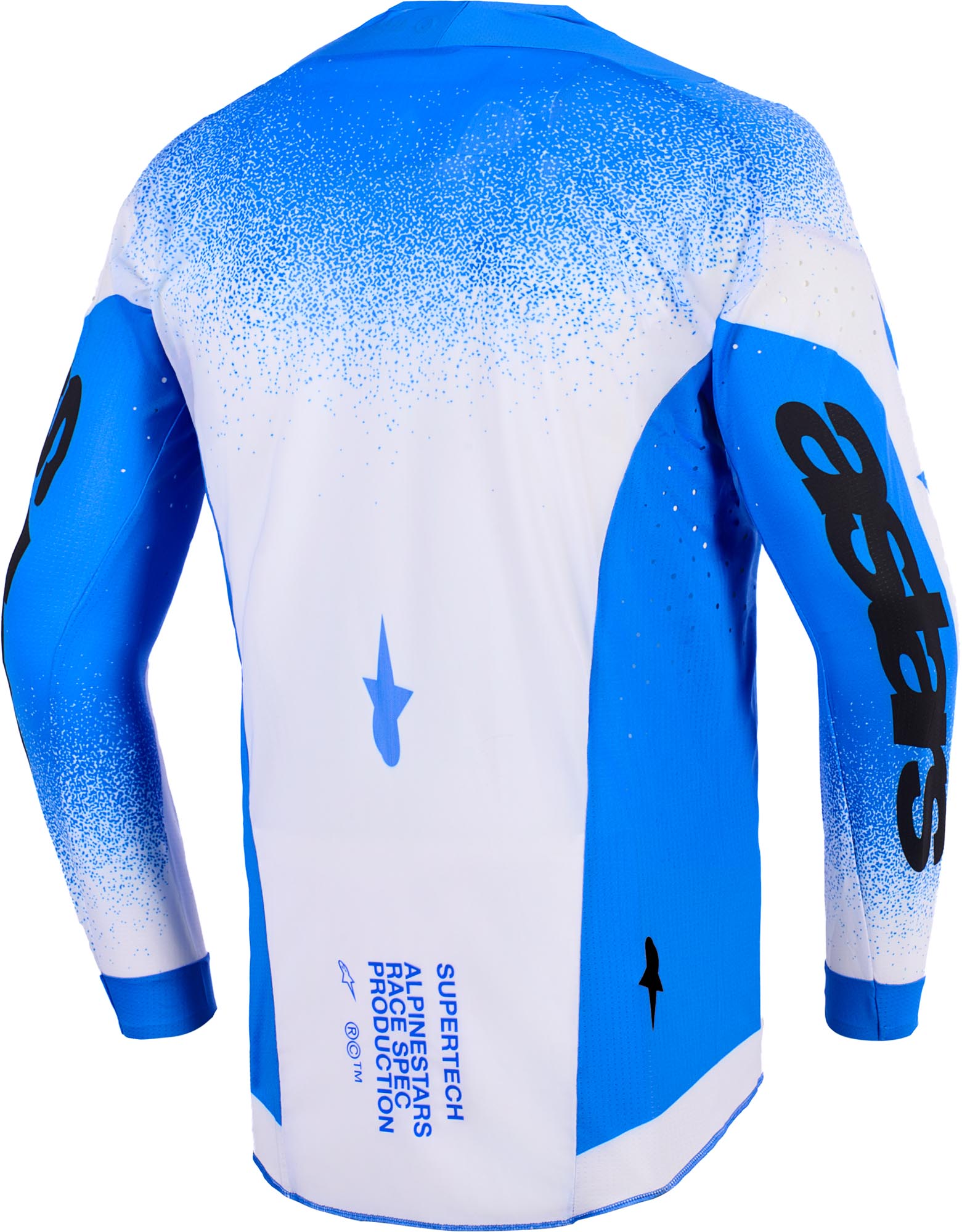 Alpinestars Supertech Scenz Motokrosový dres modrobílá M Obrázek 2