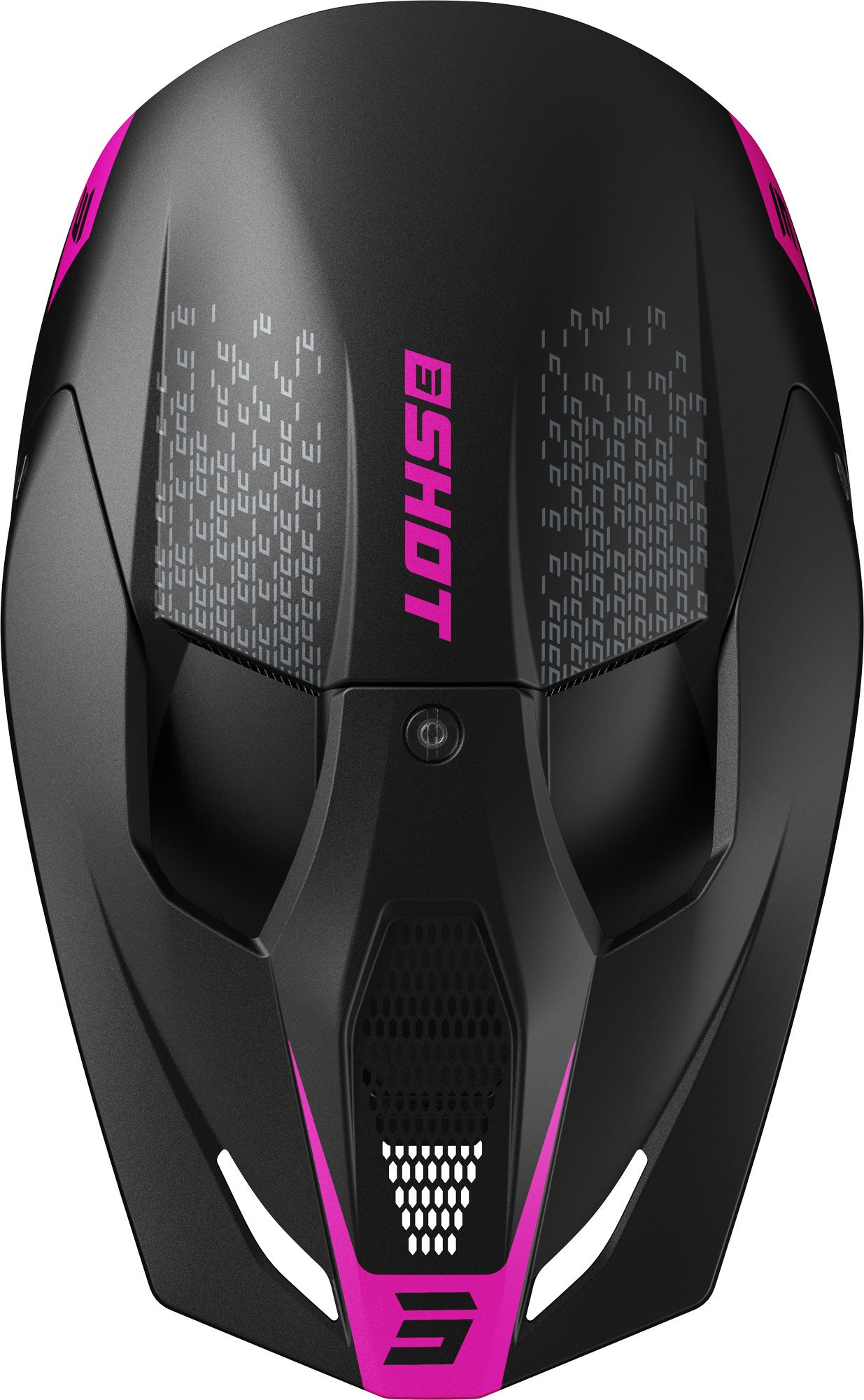 Shot Furious Draw Motocross Helm pink S (55/56) Abbildung 2