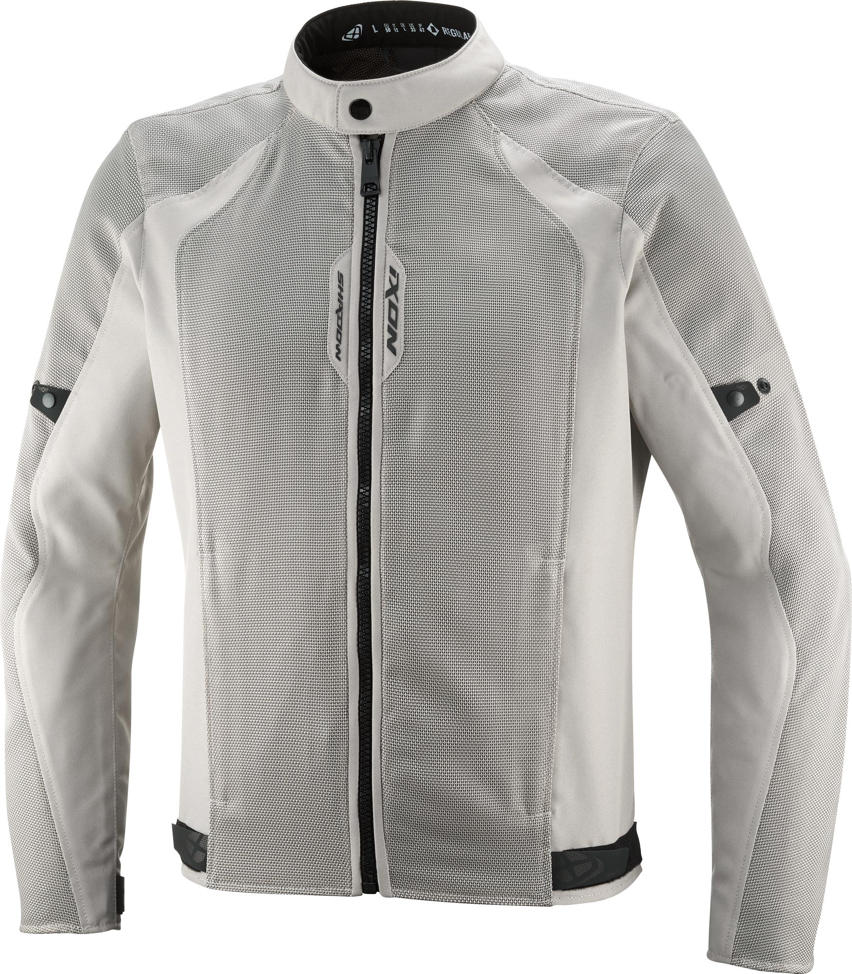 Ixon Shadow Motorrad Textiljacke grau/beige S Abbildung 1