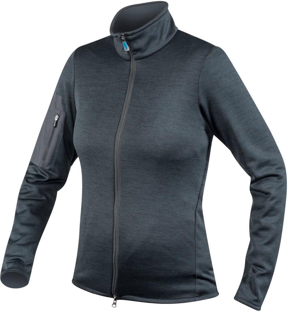 Komperdell Full Zip Sweater Ladies Protector Jacket black/blue XL Figure 1